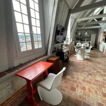 Apartment Le Loft Du Homard Bleu - Entre Ciel Et - Free Parking 500m