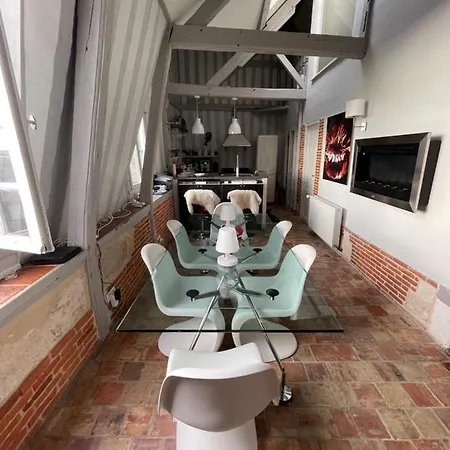 Apartment Le Loft Du Homard Bleu - Entre Ciel Et - Free Parking 500m