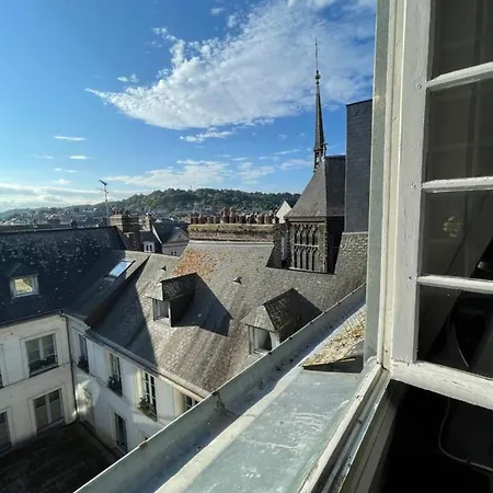 Le Loft Du Homard Bleu - Entre Ciel Et - Free Parking 500m أونفلور