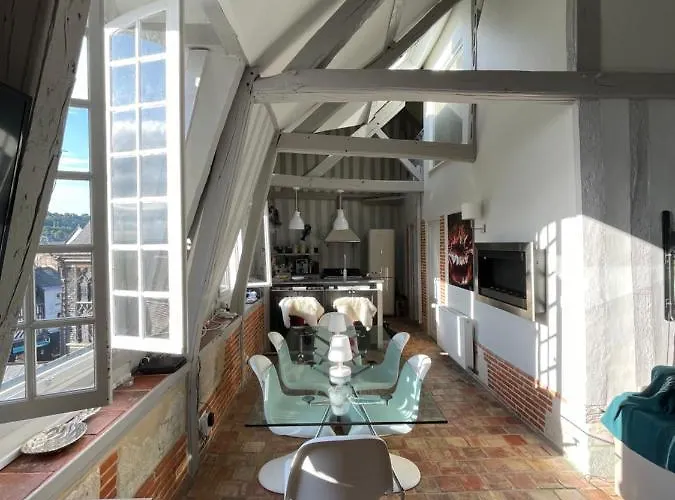 Le Loft Du Homard Bleu - Entre Ciel Et - Free Parking 500m * Honfleur