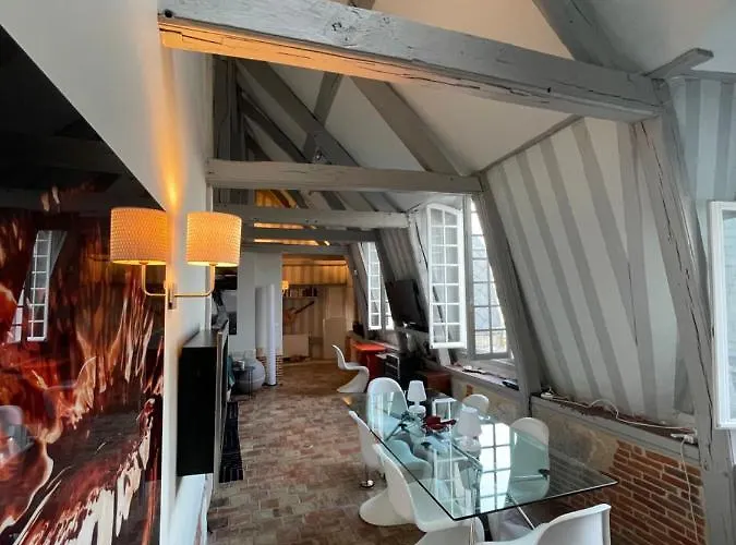 Le Loft Du Homard Bleu - Entre Ciel Et - Free Parking 500m Apartament *
