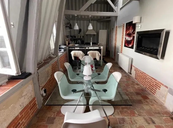 Lejlighed Le Loft Du Homard Bleu - Entre Ciel Et - Free Parking 500m